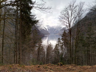 Blick auf Königssee, Berchtesgadener Land