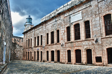 view of building in morro castle in havana cuba
