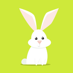 Vector easter rabbit