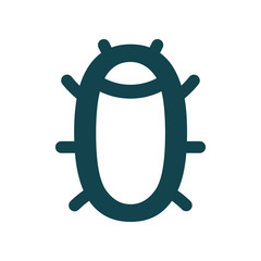 Computer bug icon