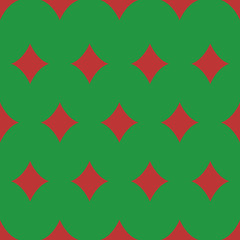 Pattern with card suit of diamonds