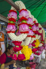 Exterior decoration of Sri Mahamariamman Temple, Bangkok, Thailand