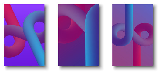 Purple backgrounds with abstract pattern.