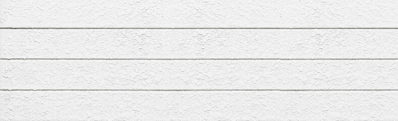 Panorama of Vintage white wood wall background seamless