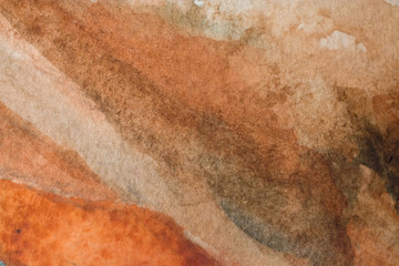old orange watercolor background