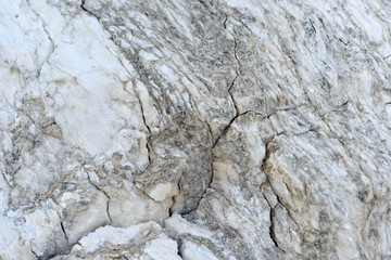 Marble background from a giant white rock