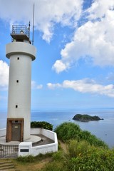 Fototapeta na wymiar lighthouse in Okinawa