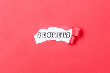 Secreats revealed from ripped piece of paper