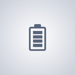 Charged battery icon