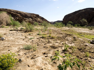 Rocky Valley in central Namibia