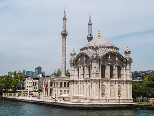 Beautiful View of Bosphorus Coastline in Istanbul