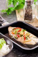 White fish fillet