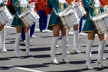 performance of majorets
