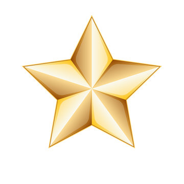 Golden Star illustration