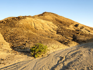 View of Desert Landscape Moon landscape Namibia