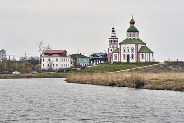 Russia. The city of Suzdal. Church of Elijah the Prophet on Ivanovo Hill