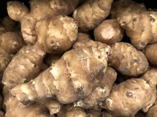Jerusalem artichokes, sun chokes