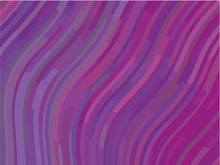 Obraz premium Abstract pattern with wave lines. Minimal design. Blue-violet background. Vector illustration