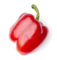 pimiento rojo hembra de un lado