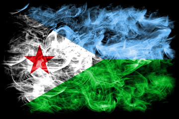 Djibouti smoke flag