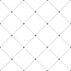 Seamless background for your designs. Modern vector dotted light ornament. Geometric abstract pattern