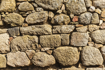 Old stone wall as background