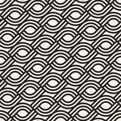 Vector seamless subtle lattice pattern. Modern stylish texture with monochrome trellis. Repeating geometric grid.