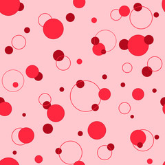 Polka dot abstract texture seamless pattern