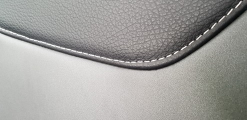 Black leather texture