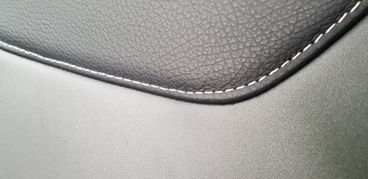 Black leather texture