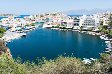 Voulismeni Lake in Agios Nikolaos