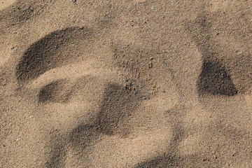 Sandstrand in Ägypten 