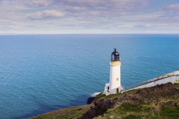 Maughold Head Lighthouse on the Isle of Man