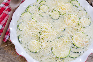 gratin de courgettes