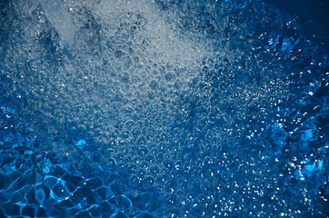 water bubbles. sea water. blue water. river. unusual texture. bubbles. white bubbles . waterfall. unusual abstraction. Falling water.