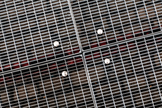Stahlgitter aus Streckmetall