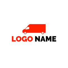 The logo of the truck . Cargo delivery logo