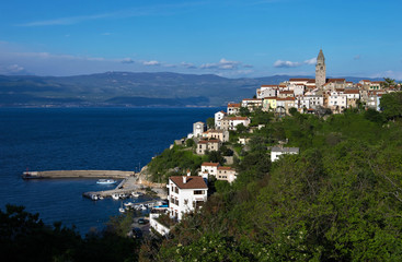 Historische Stadt Vrbnik auf Krk, Kroatien