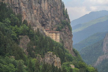 Fototapeta na wymiar Sumela monastery near Trabzon