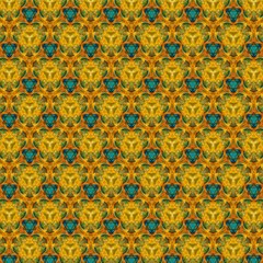 Seamless pattern background. Symmetric vintage fabric texture. Decor for design trendy fashion clothes, textile and print. High resolution desktop wallpaper. Template for hand made products decoration