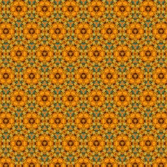 Seamless pattern background. Symmetric vintage fabric texture. Decor for design trendy fashion clothes, textile and print. High resolution desktop wallpaper. Template for hand made products decoration