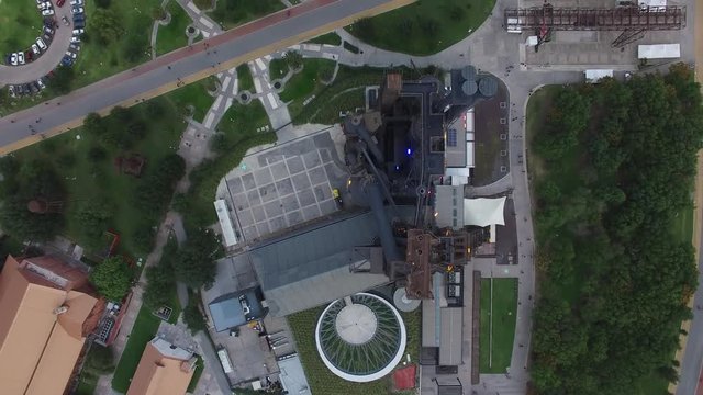 Parque Fundidora Mexico Aerial Drone Footage