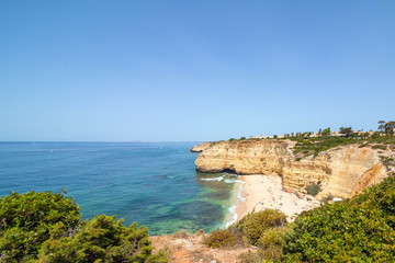 Fototapeta na wymiar Lovely coast in Algarve, Portugal