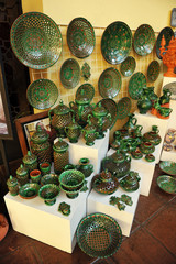 Cerámica de Úbeda, artesanía española. Ceramics from Ubeda, Spanish crafts