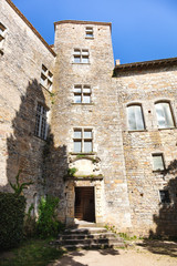 Obraz na płótnie Canvas Chateau de Bruniquel,Tarn, Midi-Pyrénées, Occitanie, France