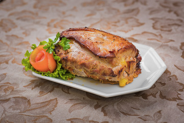 roasted and ready-to-eat pork cuts