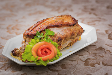 roasted and ready-to-eat pork cuts