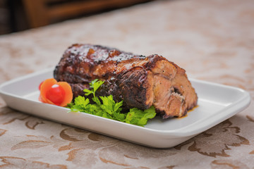 roasted and ready-to-eat pork cuts