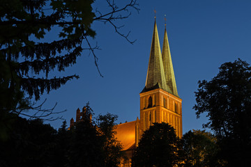 Fototapeta premium Olsztyn, Garnisonskirche