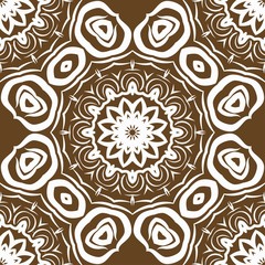 Fototapeta premium Seamless floral background. decorative texture for wallpaper, invitation. Vector illustration